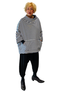 oversize french terry sweatshirt by alembika
