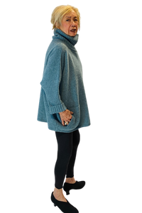 caspian wool cowl neck sweater by bibico