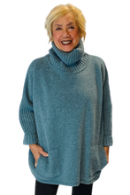 caspian wool cowl neck sweater by bibico