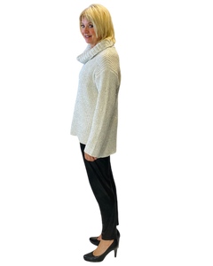 winter white shaker knit sweater by liv