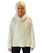 winter white shaker knit sweater by liv