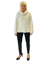 winter white shaker knit sweater by liv