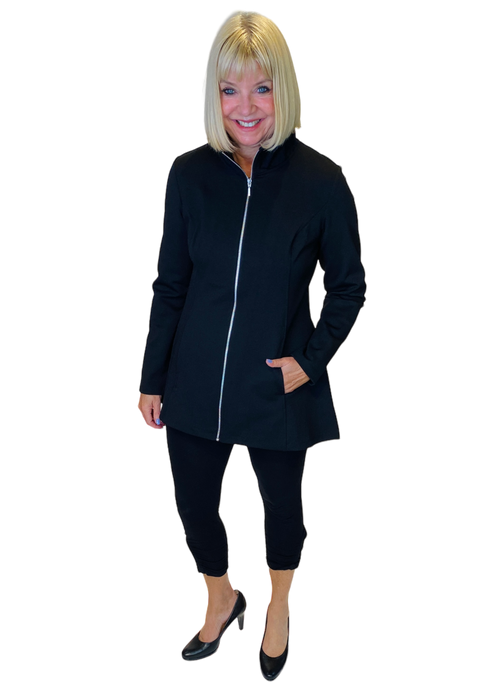 zip front jacket by liv