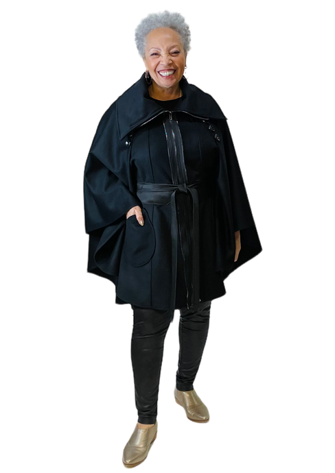 cashmere wool cape by sohung designs